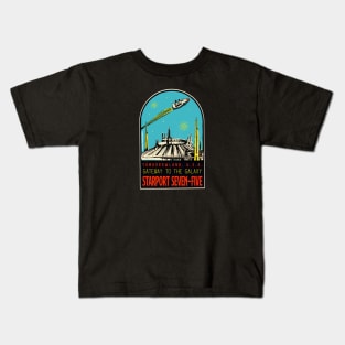 Vintage Starport Kids T-Shirt